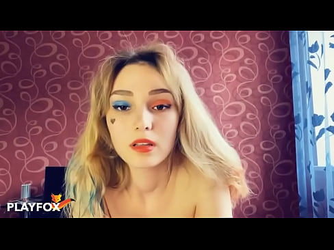 ❤️ Errealitate birtualeko betaurreko magikoek Harley Quinnekin sexua eman zidaten ️❌ Sexu bideoa gugan